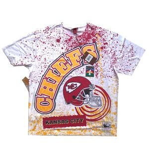 Mitchell & Ness - Kansas City Chiefs AOP Deadstock NWT T-Shirt